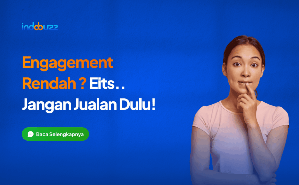 engagement brand rendah