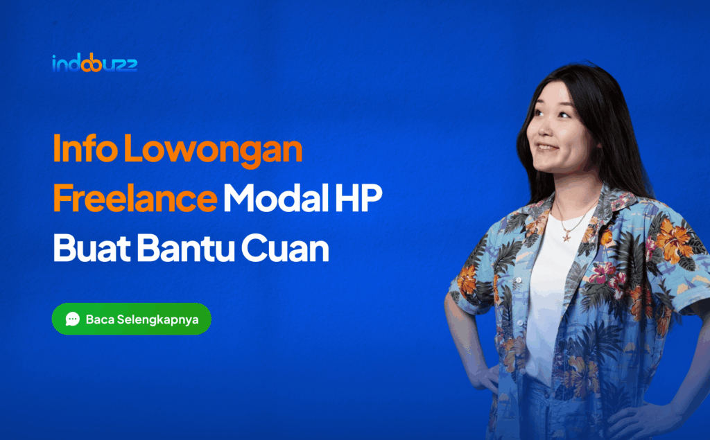 info lowongan freelance modal hp