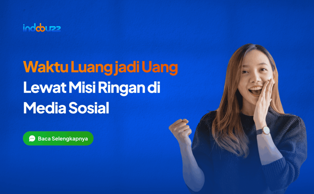 waktu luang jadi uang lewat misi ringan di media sosial kamu