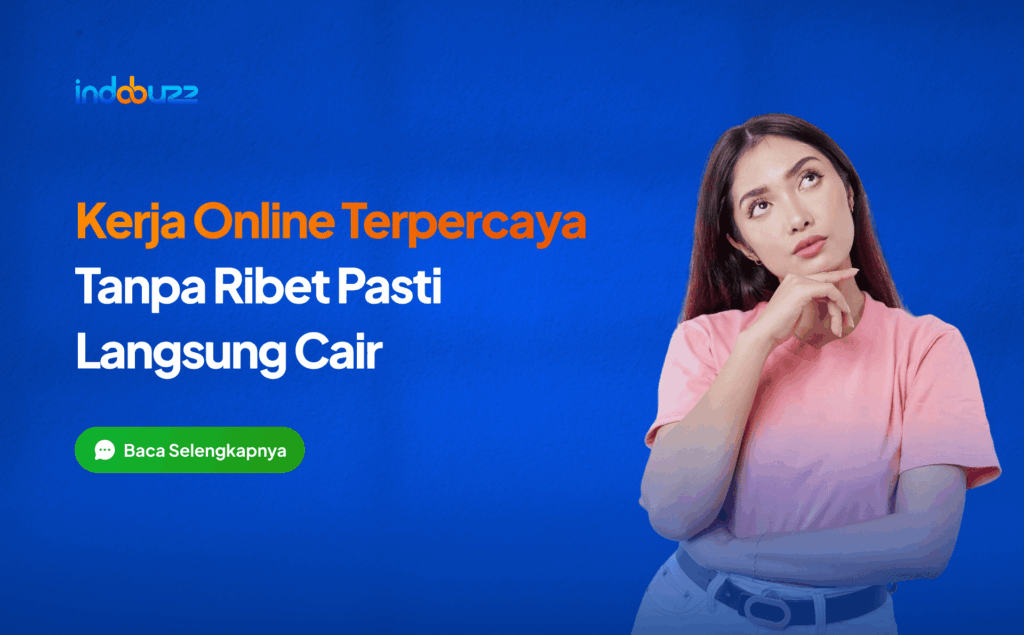 Kerja online terpercaya tanpa ribet pasti langsung cair