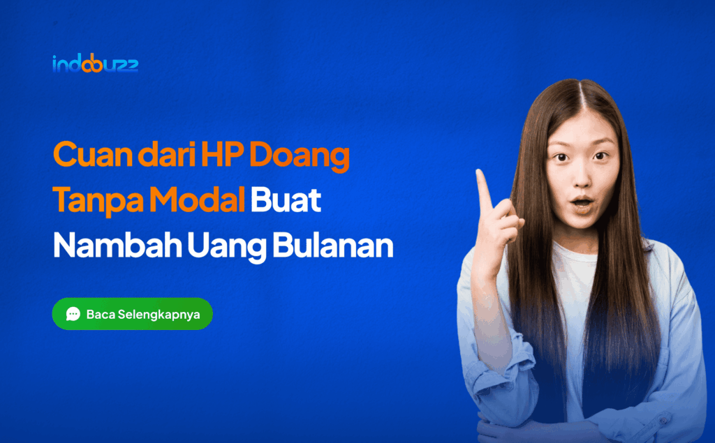 Cuan dari hp doang tanpa modal buat nambah uang bulanan