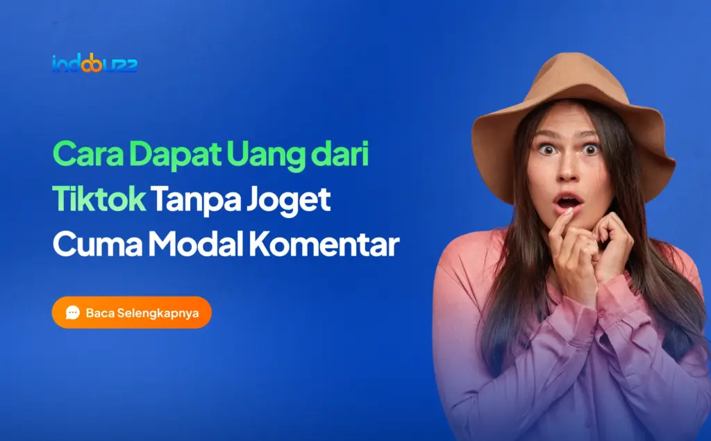 Cara dapat uang dari tiktok tanpa joget cuma modal komentar
