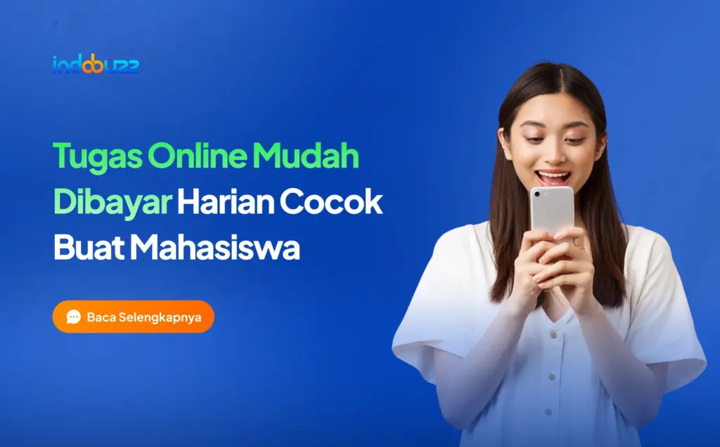 Tugas online mudah dibayar harian cocok buat mahasiswa
